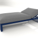 3d model Cama para descanso 100 (Azul noche) - vista previa