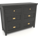 3d model Chest of drawers (2 sections) - preview