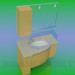 modèle 3D Lavabo - preview