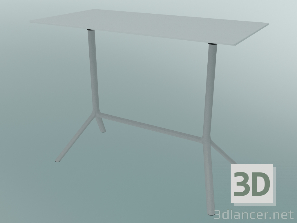 3d model Mesa MIURA (9586-71 (70x140cm), H 103cm, blanco, blanco) - vista previa