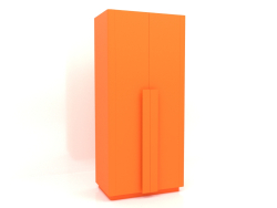 Armoire MW 04 peinture (option 3, 1000x650x2200, orange vif lumineux)