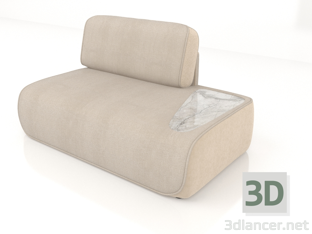 3d model Sofá modular (ST733) - vista previa