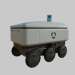 3d delivery robot model buy - render