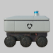 3d delivery robot model buy - render