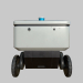 3d delivery robot model buy - render