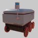 3d delivery robot model buy - render