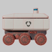 3d delivery robot model buy - render