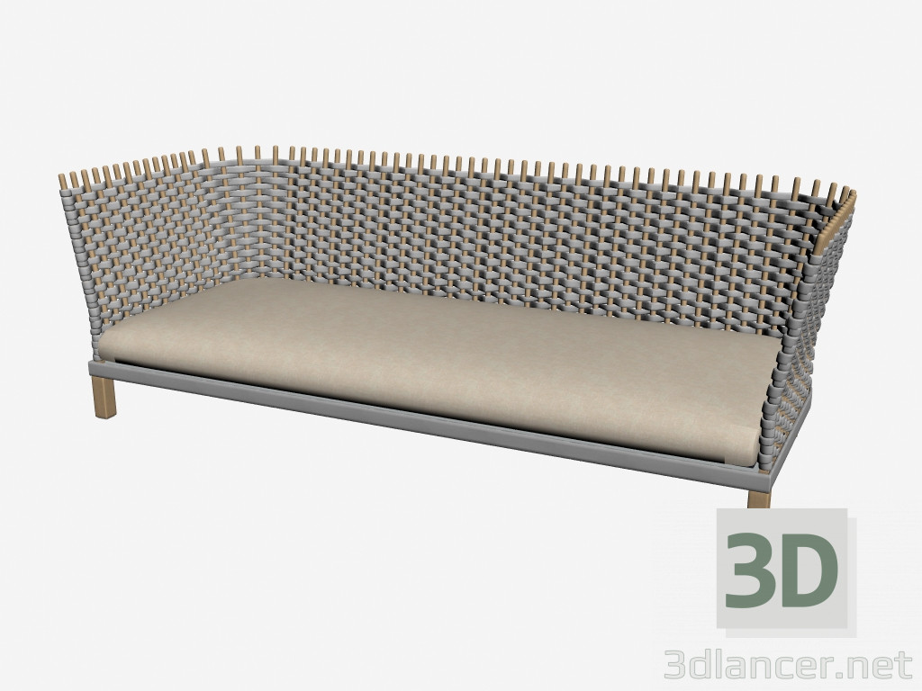 3d model Sofa Wabi (di 240) - vista previa