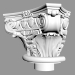 3d model Semicolumn (capital) L9328 - vista previa