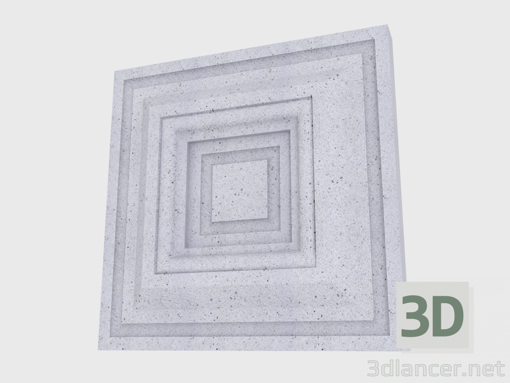 3d model Panel (FD47F) - vista previa