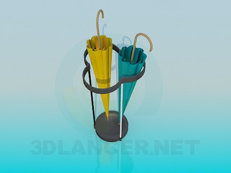 3d model Umbrella-stand - preview