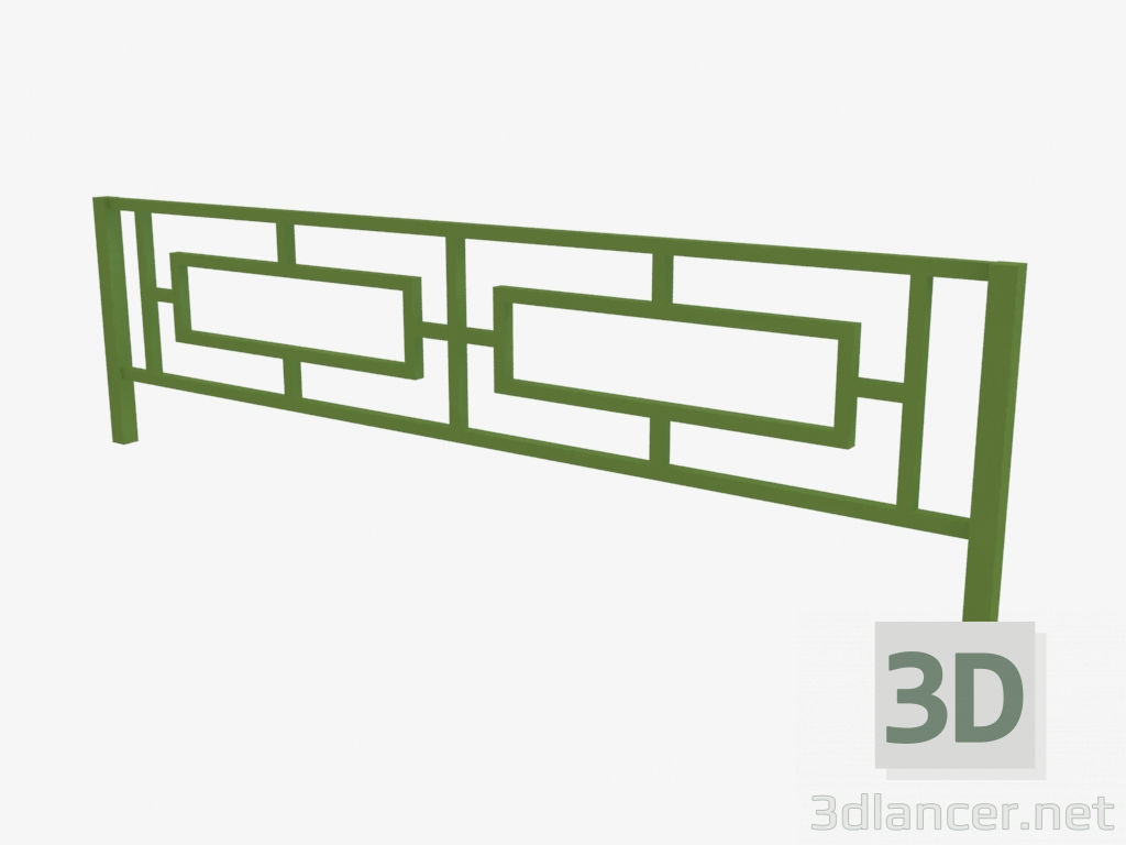 3d модель Ограждение (0106) – превью