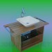 Modelo 3d Lavatório - preview