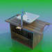Modelo 3d Lavatório - preview