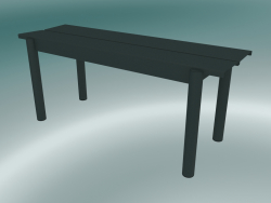 Bench Linear Steel (110 cm, Dark Green)