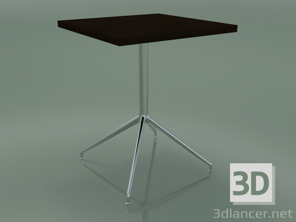 Modelo 3d Mesa quadrada 5753 (H 74,5 - 60x60 cm, Wenge, LU1) - preview