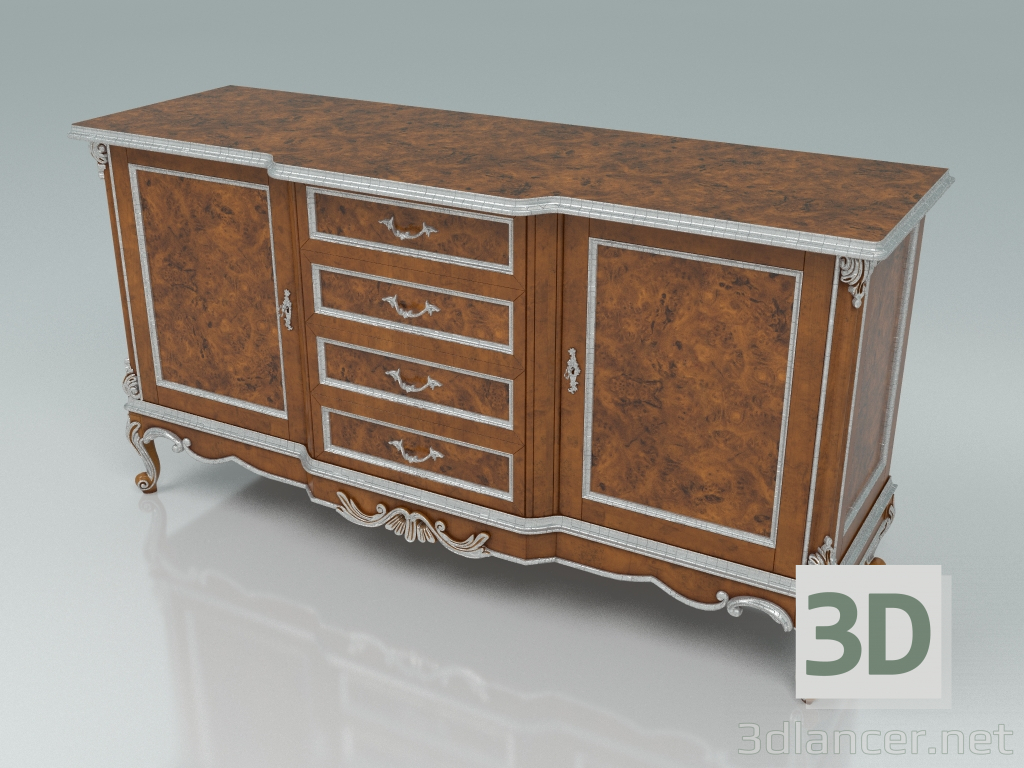 3d model Buffet (art. 12105) - vista previa