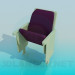 3d model Folding armchair - preview