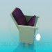 3d model Folding armchair - preview