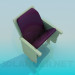 3d model Folding armchair - preview