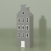 3d model Wardrobe-lodge ASH-5 (Gray) - preview