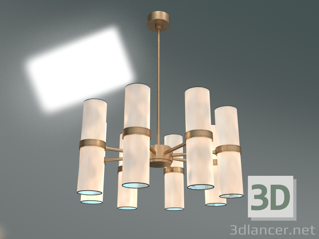 modello 3D Lampadario SL044 - anteprima