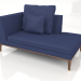 3d model Tumbona DG 176 chaiselongue LH - vista previa