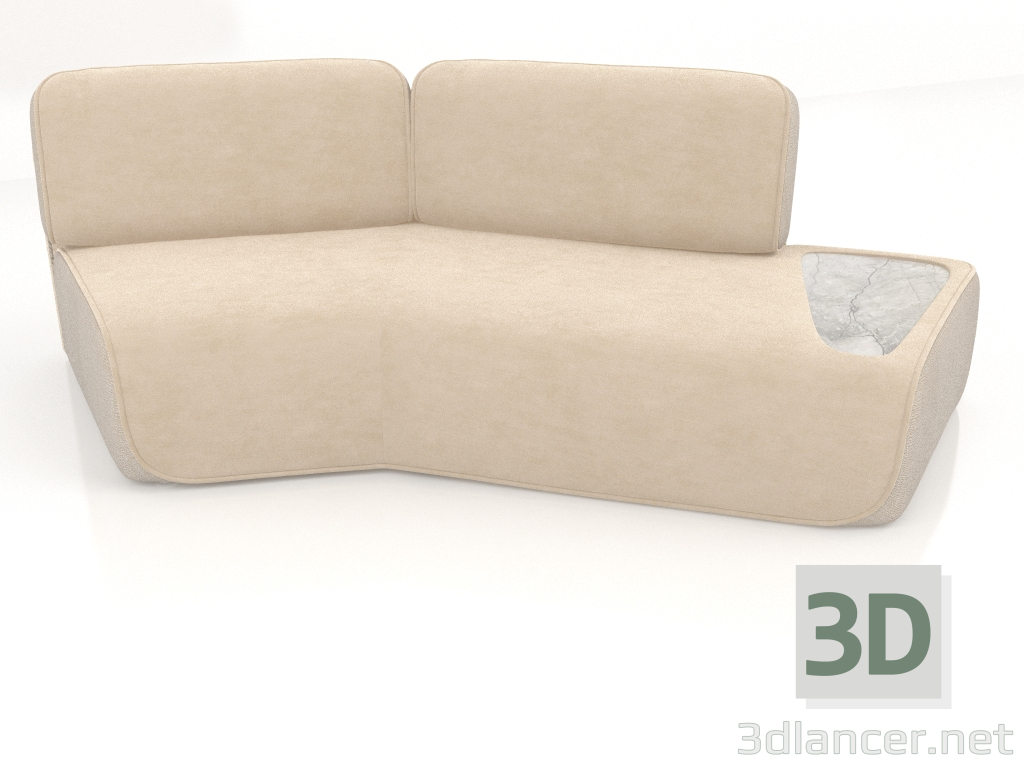 3d model Modular sofa (ST734) - preview