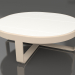 modèle 3D Table basse ronde Ø90 (DEKTON Zenith, Sable) - preview