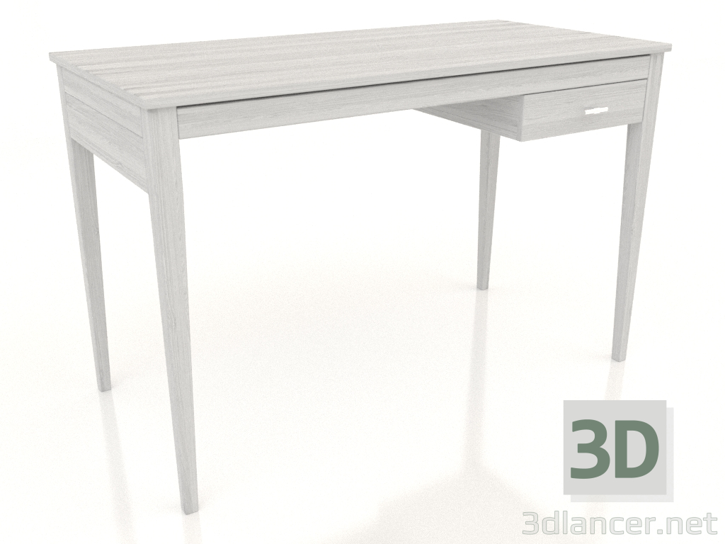 modello 3D Scrivania 3 1200x600 mm (bianco RAL 9010) - anteprima