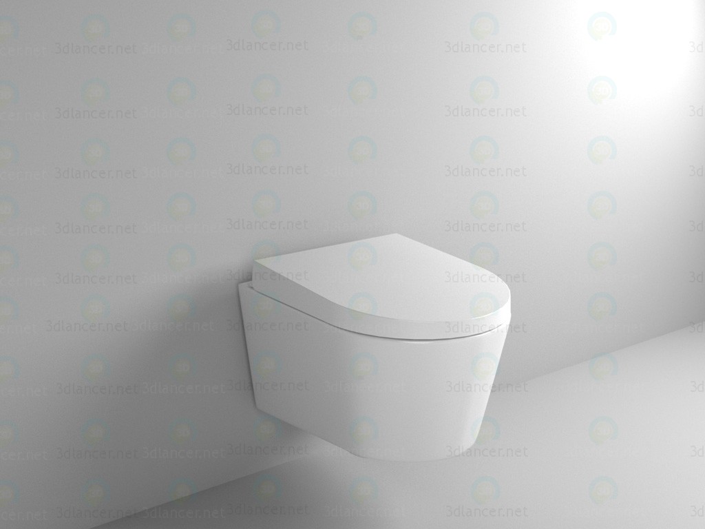 3D Modell Hängende WC-bidet - Vorschau