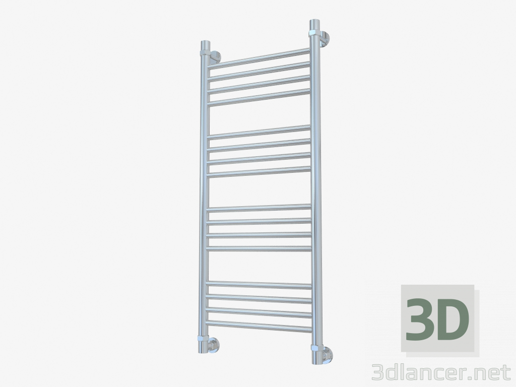 3d model Heated towel rail Bohemia straight line (1000x400) - preview