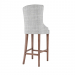 3d model Padded Bar stool - preview