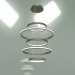 3d model Pendant lamp 90179-5 (satin nickel) - preview