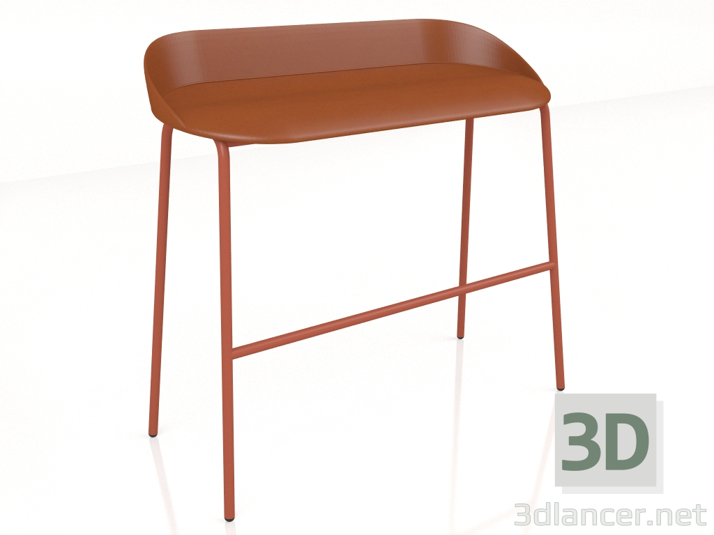 3D modeli Takım Yüksek Bench TE02HF - önizleme