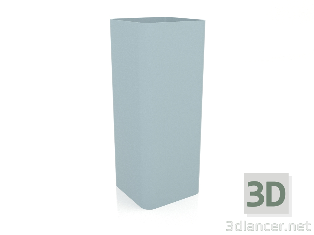 3d model Plant pot 5 (Blue gray) - preview