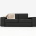 3d Sofa leather model buy - render