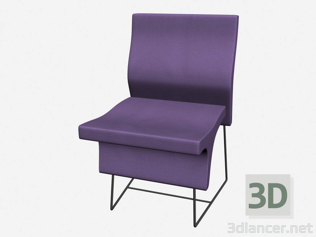 3d model Silla AGATA - vista previa