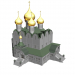 3D Modell Annahme-Kathedrale, Yaroslavl - Vorschau