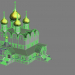 3d model Catedral de la Asunción, Yaroslavl - vista previa