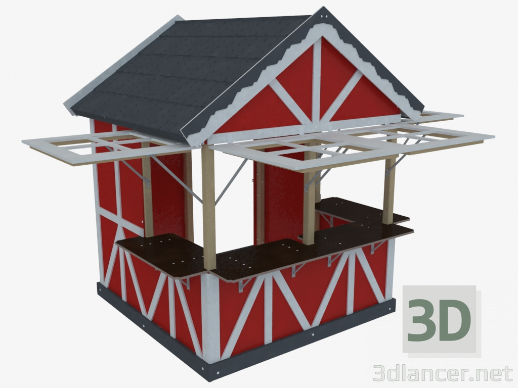 3d model Casa - vista previa