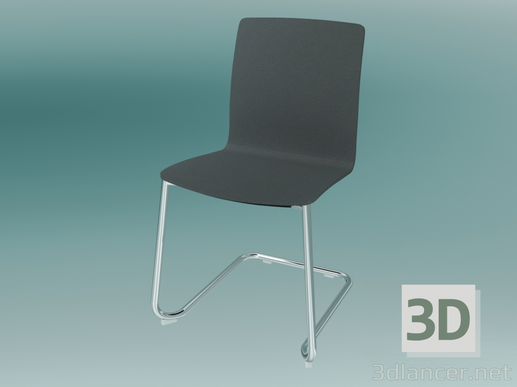 3d model Visitor Chair (K12V1) - preview