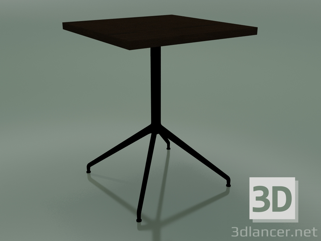 3d model Mesa cuadrada 5753 (H 74.5 - 60x60 cm, Wenge, V39) - vista previa