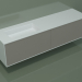 3d model Washbasin with drawers (06UCA34S1, Clay C37, L 192, P 50, H 48 cm) - preview