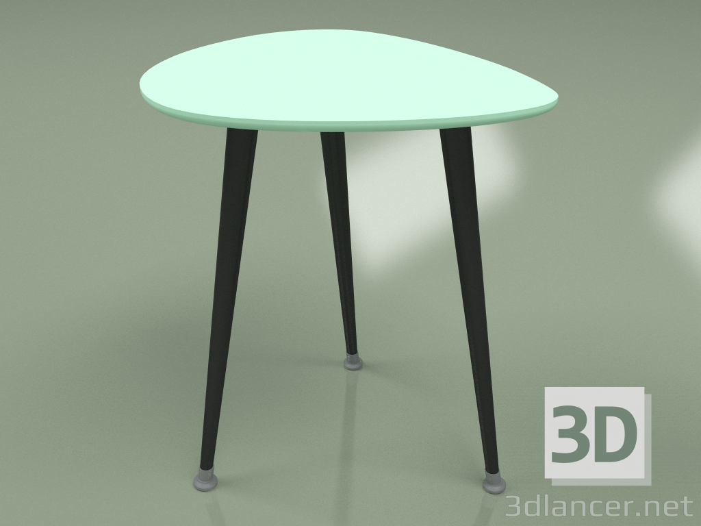 modello 3D Tavolino Drop (onda del mare) - anteprima