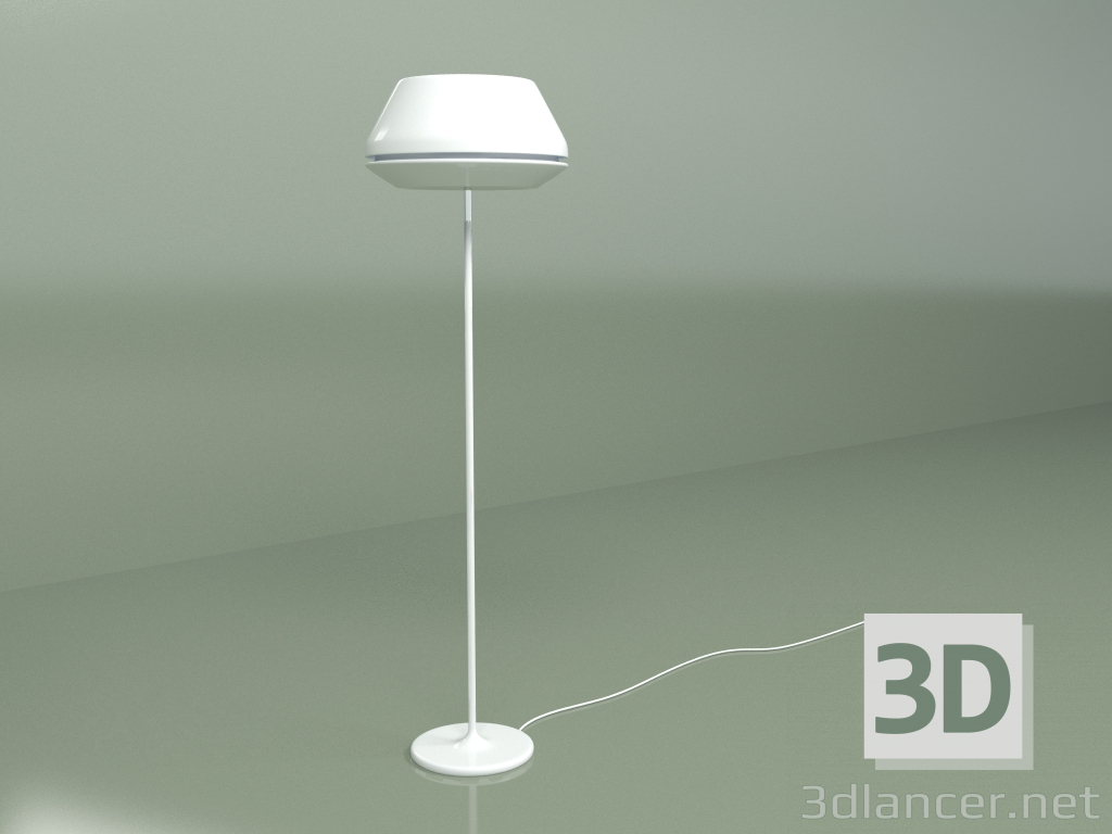 3d model Floor lamp Spool (white) - preview