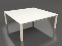 Table basse 94×94 (Sable, DEKTON Zenith)