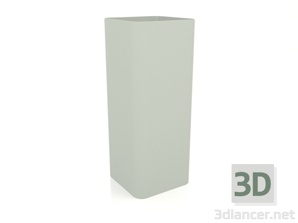 3d model Maceta 5 (Gris cemento) - vista previa