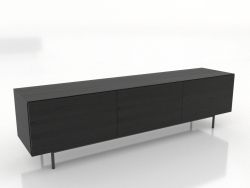 Meuble TV 4 1800 mm (noir RAL 9005)