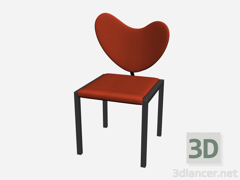 modello 3D Sedia Ciak - anteprima